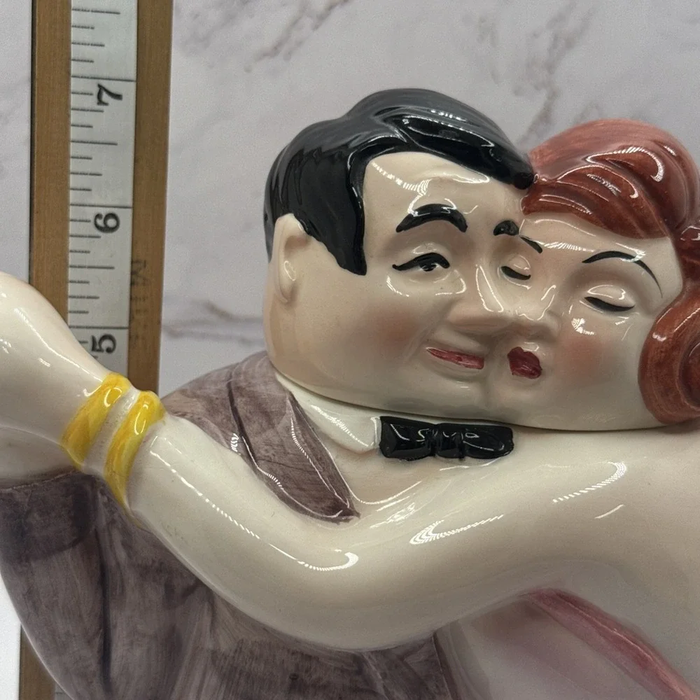 Vintage Dept 56 Teatime Tango No. 5 Teapot 1988 Japan 7
